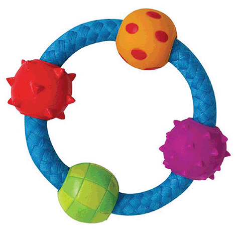 123 Petstages Multi Texture Chew Ring ����������� ������� *�����-������ � ��������* ��� ������ � ����� ������� �����, 15 ��