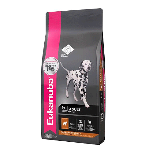 Eukanuba Adult Breeds Lamb & Rice �������� � �������� � ����� ��� ����� ���� ����� 12 ��