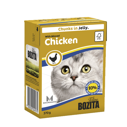 BOZITA Feline Minced Chicken ������ ������� � ���� � �������� ������� ��� �����, 370 ��