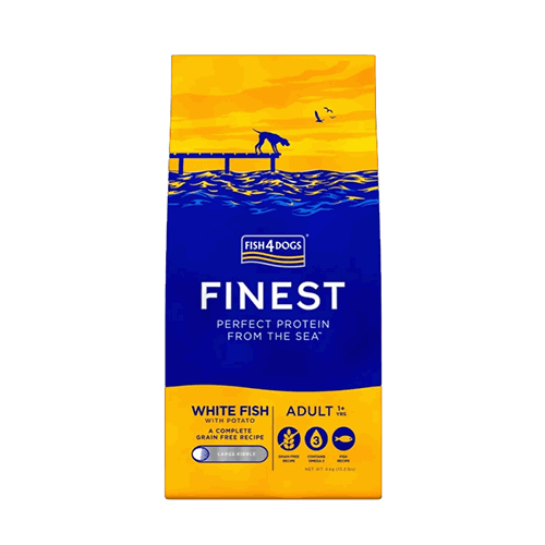 Fish4Dogs Finest Ocean White Fish Adult ��� �� ���� ���� � ����� ����� ��� ����� ������� � ������� �����, 12 ��