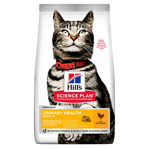 604136 Hill`s Science Plan Adult Cat Urinary Health with Chicken ����� � ������� ��� ����������� �������� ����������������� ������� � ����� 1,5 ��