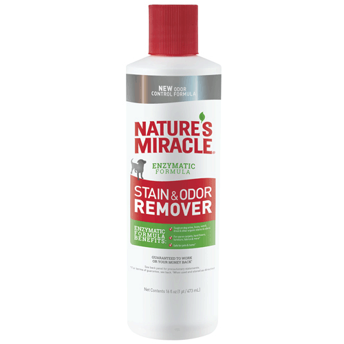 Nature*s Miracle Dog Stain & Odor Remover Pour ������������� ������������ ����� � ������� ��� �����, 473 ��
