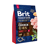 ��� ������_BRIT Premium by Nature Adult L (Large) ���� ����� ���� ��� �������� ����� ������� �����, 15 ��