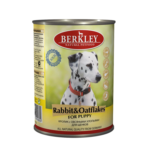Berkley Puppy Rabbit&Oatflakes ������ �������� � �������� � �������� �������� ��� ������, ����� 400 ��