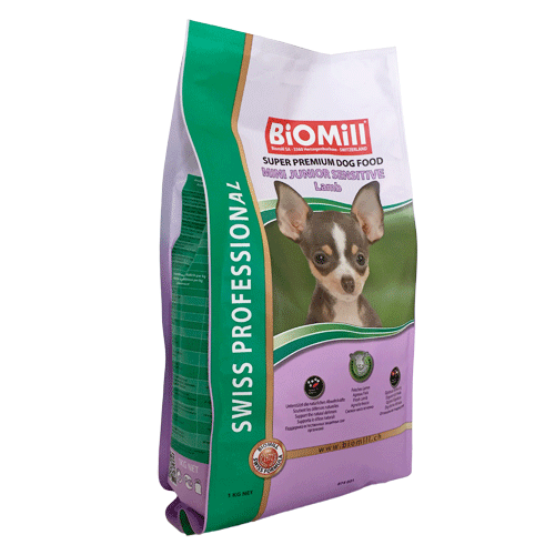 BioMill Swiss Professional Junior Mini Sensitive Lamb&Rice ������� � �������� � ����� ��� ������ ������ � ���������� ����� 1 ��