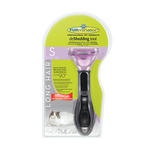 113218 FURminator Cat Long Hair S ���������� 4 �� ��� �������������� ����� ������ �����, (S)