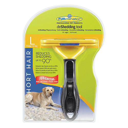 112532 FURminator Dog Short Hair L ���������� 10 �� ��� ��������������� ����� ������� �����, (L)