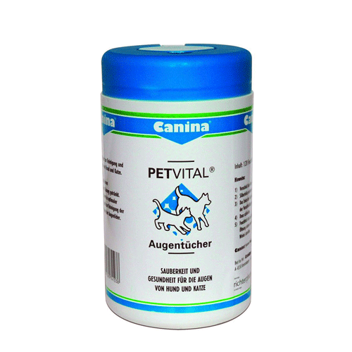 Canina pharma GmbH Petvital Augentuchertu�her ������ ������� �������� ��� ����� �� ������� � ����� � �����, 120 ��
