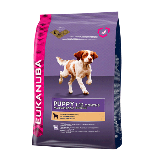 Eukanuba Puppy All Breeds Lamb & Rice ������� � �������� � ����� ��� ������ ���� ����� 1 ��