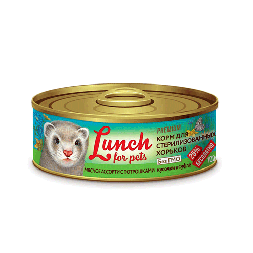 Lunch for pets Premium ���� �� ���� ������ ������� � ���������� ������� � ����� ��� ��������������� �������, ����� 100 ��