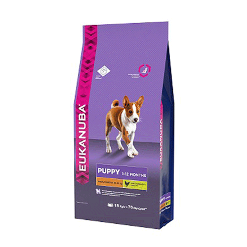 Eukanuba Puppy Medium Breed �������� ��� ������ ������� ����� 15 ��