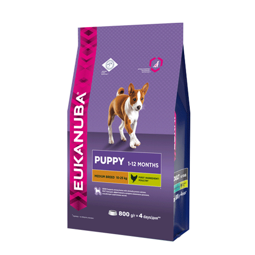 Eukanuba Puppy Medium Breed �������� ��� ������ ������� ����� 800 ��