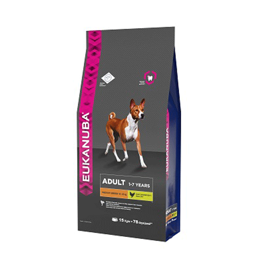 Eukanuba Adult Medium Breed �������� ��� �������� ����� ������� ����� 15 ��