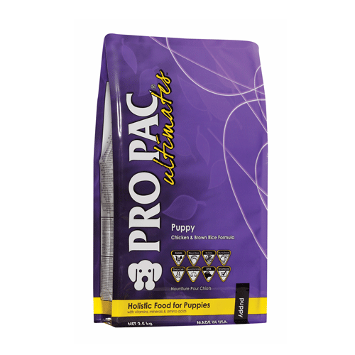 PRO PAC Ultimates Puppy Chicken Meal & Brown Rice ��� ��� � ������� � ���������� ����� ��� ������ ���� �����, 2,5 ��