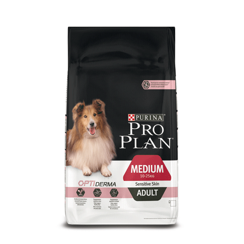 Pro Plan Medium Adult Sensitive Skin ��� ���� � ������� � ����� ��� �������� ����� ������� ����� � �������������� �����, 7 ��