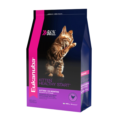 Eukanuba Kitten Rich in Chicken with Liver �������� ����� ���� � �������� ������ ��� ����� 400 ��