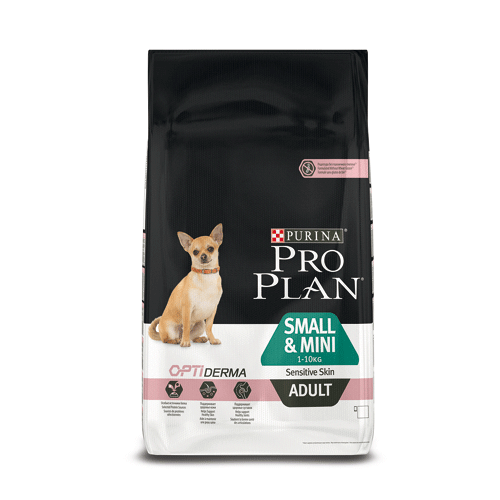 Pro Plan Adult Small & Mini Sensitive Skin ��� ���� � ������� � ����� ��� �������� ����� ������ ����� � �������������� ����� 7 ��