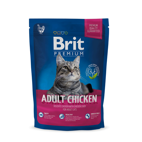 BRIT Premium Cat Adult Chicken ���� ����� ���� � ������� � ����� �� ������� ������ ��� �������� �����, 300 ��
