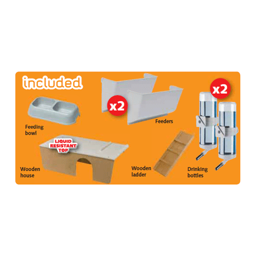 57053617 Ferplast Rabbit 120 Plus �������� ������ ��� ��������, ������